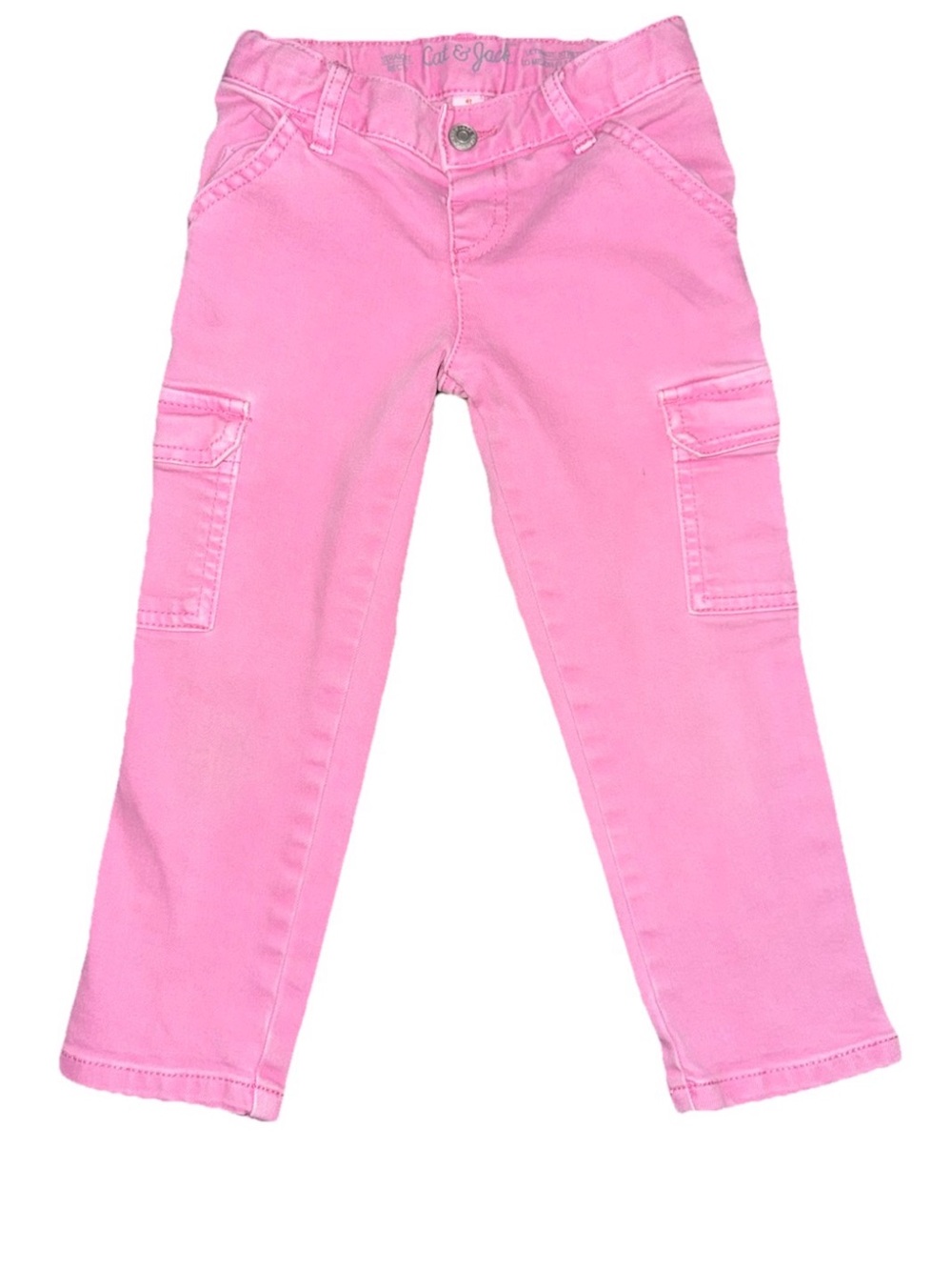 Cat & Jack Pink Cargo Pants for Kids - Bright Pink